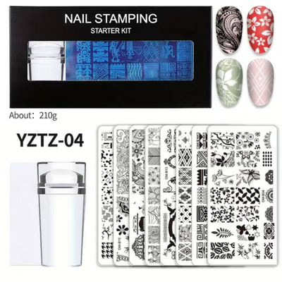 Nail Art Stamp Plate Set