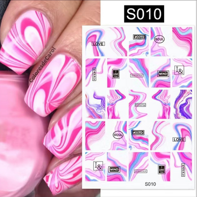 3D Nail Sticker