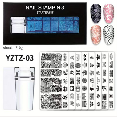 Nail Art Stamp Plate Set