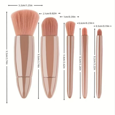 Traveling Makeup Brush Set