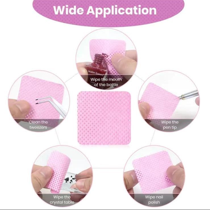 Nail Wipes-Lint Free Pads