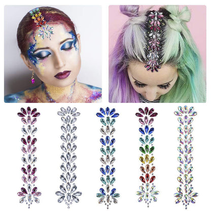 Sticker - Rainbow Hair-Body Gems