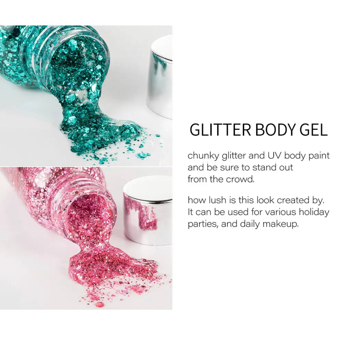 Body Glitter Gel